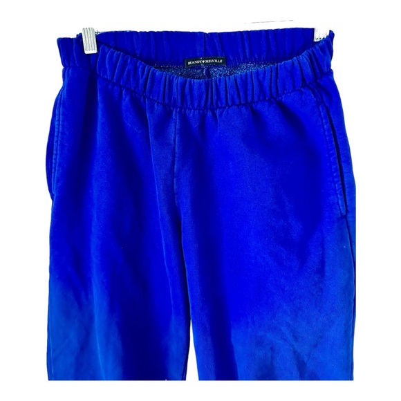 BRAANDY ❤️ MELVILLE Women's Fleece Sweatpants Blue Size S - Picture 3 of 6